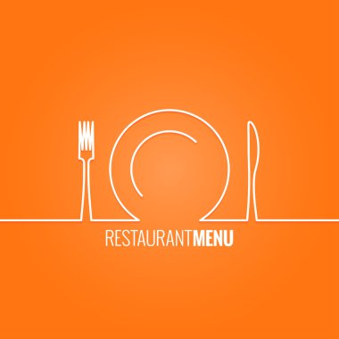 tabak çatal bıçak tasarım arka plan