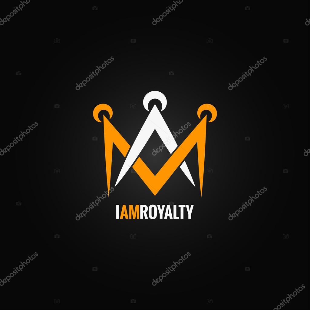 Crown royal concept design background 8 eps