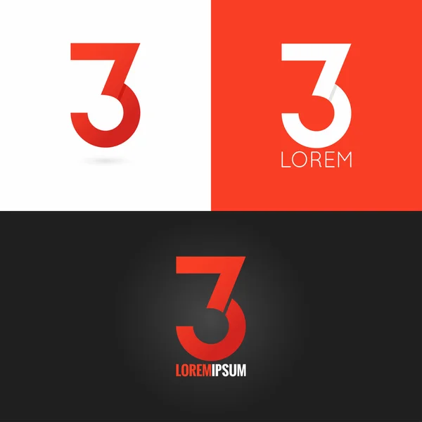 Number 3 Logo Vector Images (over 6,500)