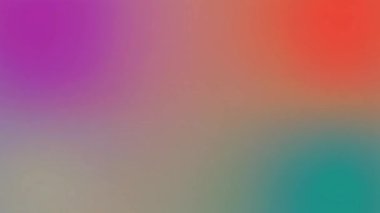 Çerçeve boyunca çeşitli çerçevelerde minimalist bir arkaplan üzerinde canlı renklerin yumuşak hareketi