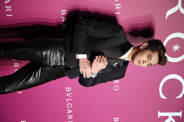 Chińsko Kanadyjski Aktor Raper Piosenkarz Producent Nagrań Modelka Kris Uczestniczy — Zdjęcie stockowe