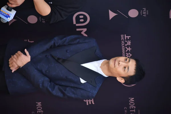 Der Chinesische Schauspieler Zhang Tritt Oktober 2020 Beim Pingyao Crouching — Stockfoto