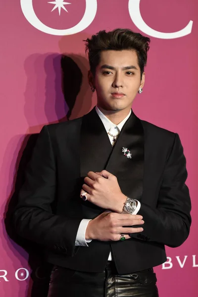 Chinese Canadian Actor Rapper Singer Record Producer Model Kris Attends — Stock Photo, Image