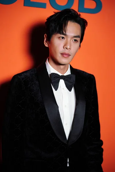 中国演员张若云参加了2020年11月12日在上海举行的奢侈品品牌Gucci的活动 — 图库照片