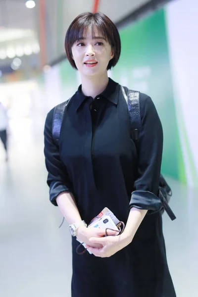 Die Chinesische Schauspielerin Jiang Xin Auch Bekannt Unter Ihrem Englischen — Stockfoto