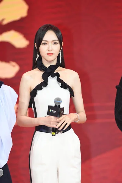 Die Chinesische Schauspielerin Und Sängerin Tiffany Tang Yan Bei Einer — Stockfoto