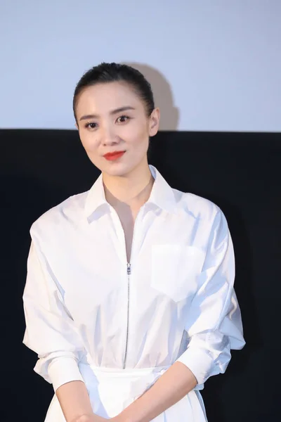 Chińska Aktorka Piosenkarka Song Jia Znana Również Jako Xiao Song — Zdjęcie stockowe
