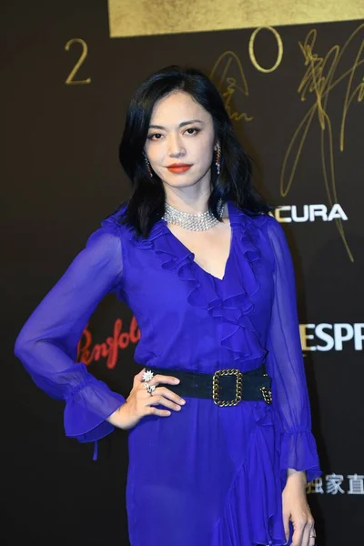 Chinese Actrice Filantroop Yao Chen Woont Elle Men Fashion Event — Stockfoto