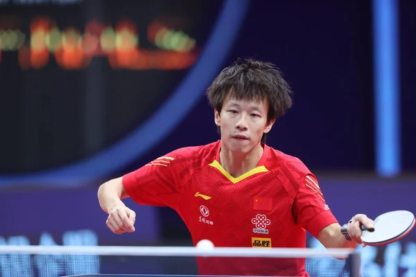 Çinli Masa Tenisi Oyuncusu Lin Gaoyuan Kasım 2020 Tarihinde Çin — Stok fotoğraf