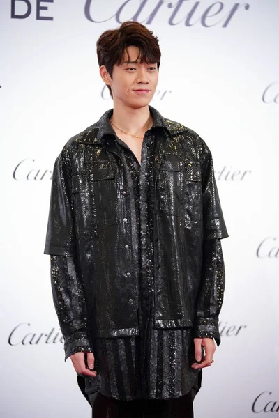 Actor Chino Wei Daxun Asiste Evento Promocional Cartier Shanghai China — Foto de Stock