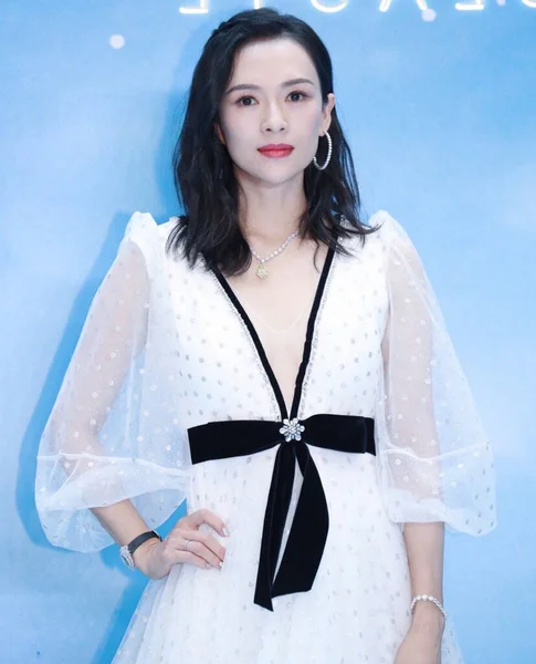 Chinese Actrice Model Zhang Ziyi Woont Een Activiteit Bij Beijing — Stockfoto