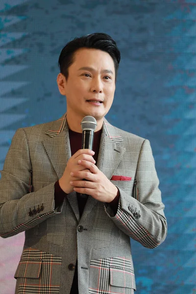 Cantante Actor Taiwanés Jeff Chang Asiste Una Actividad Shanghái China —  Fotos de Stock