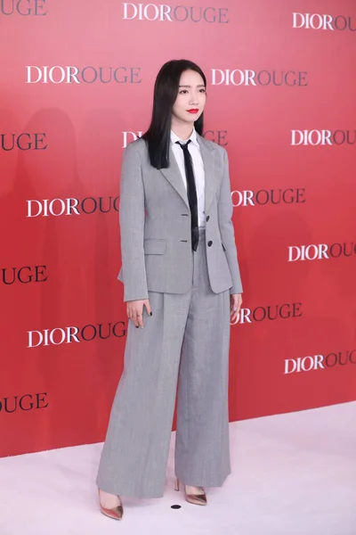 Chinese Zanger Meng Meiqi Woont Een Dior Commercieel Evenement Bij — Stockfoto