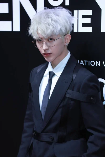 Chinese Singer Songwriter Danser Acteur Rapper Cai Xukun Beter Bekend — Stockfoto