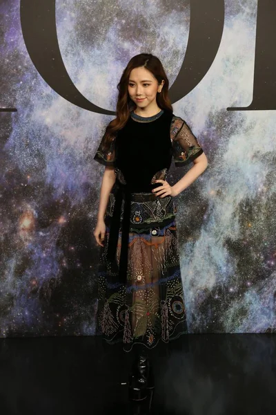 Hong Kong Singer Songwriter Gloria Tang Tsz Kei Attends Dior — Stock Photo, Image