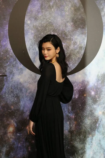 Chinese Model Ming Mengyao Attends Dior Men 2021 Fall Event — Stock Photo, Image