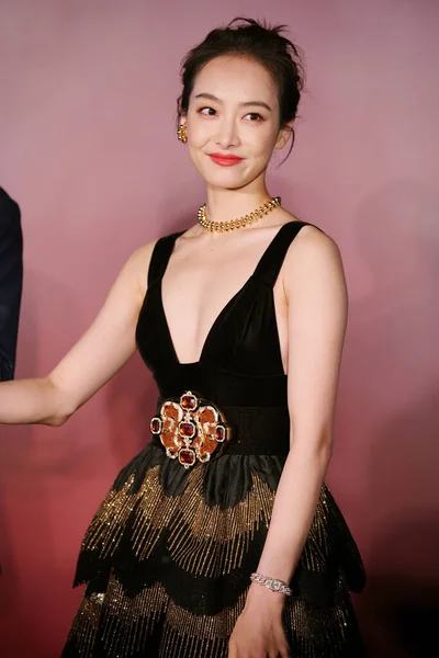 Chińska Piosenkarka Tancerka Aktorka Modelka Prezenterka Telewizyjna Autorka Song Qian — Zdjęcie stockowe