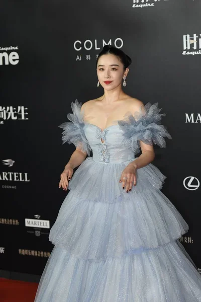 Κινέζα Ηθοποιός Kan Qingzi Παρευρίσκεται Στο Ετήσιο Γκαλά Του Esquire — Φωτογραφία Αρχείου