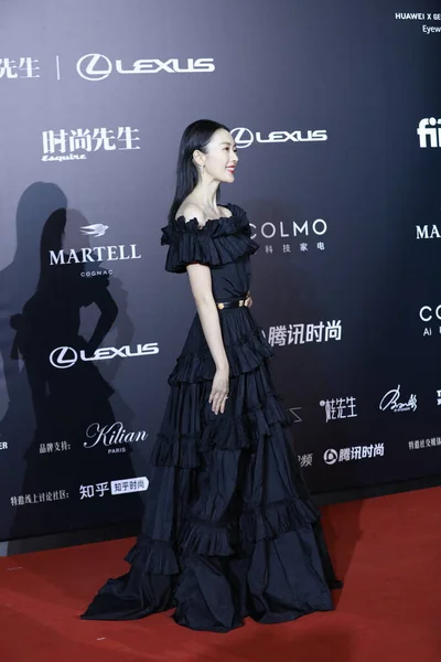 Chinese Actress Tong Yao Attends Annual Gala Esquire China Shanghai — Stock Photo, Image