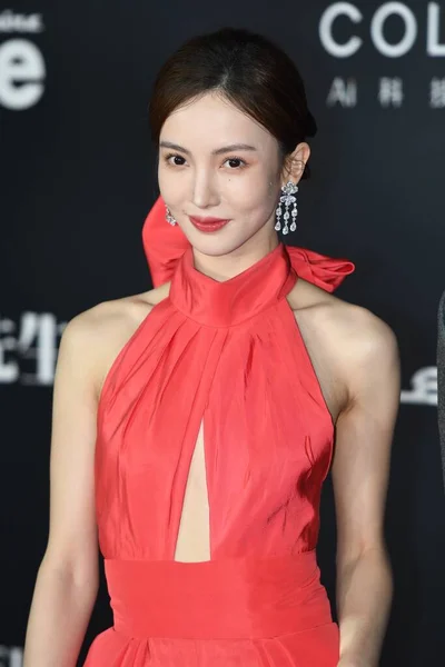 中国の女優陳金はまた ジーナ ジンとして知られています 上海でEsquire中国の年次ガラに出席 12月2020 — ストック写真