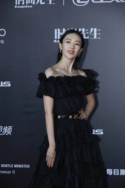 Chińska Aktorka Tong Yao Uczestniczy Corocznej Gali Esquire China Szanghaju — Zdjęcie stockowe