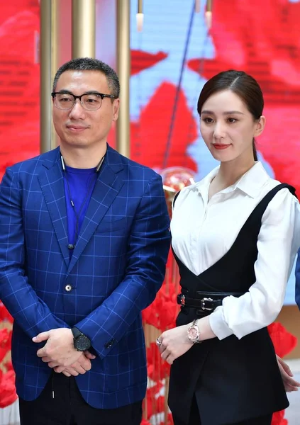 Chinese Actress Liu Shishi Also Known Cecilia Liu Attends Promotional — Stock fotografie