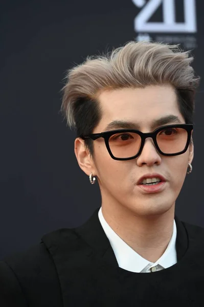 Kanadalı Aktör Rapçi Şarkıcı Prodüktör Model Kris Nisan 2021 Çin — Stok fotoğraf