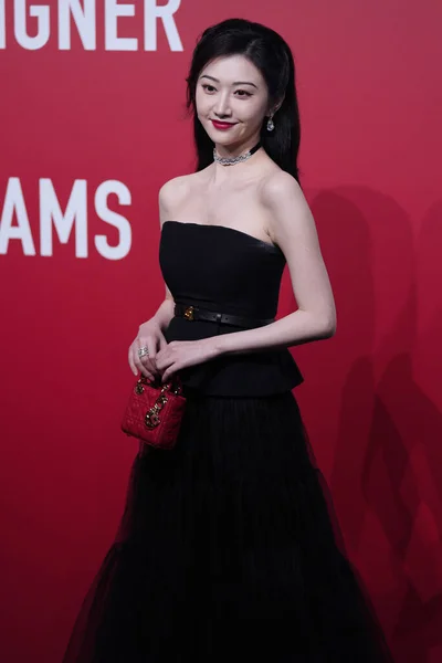 Chinese Actress Jing Tian Attends Exhibition Dior Chengdu City Southwest — Stock Photo, Image