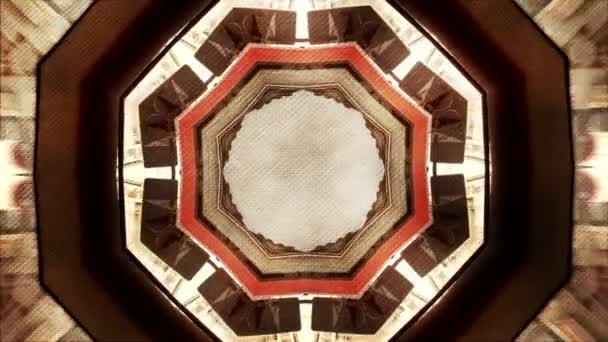 Kaléidoscope à boucle colorée  