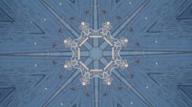 Renkli döngü kaleydoskop 