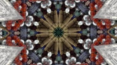 Kaleydoskop değerli taşlar döndürme