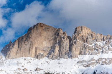 Demokrasnaya Polyana, Soçi, Rusya dağlarının manzarası