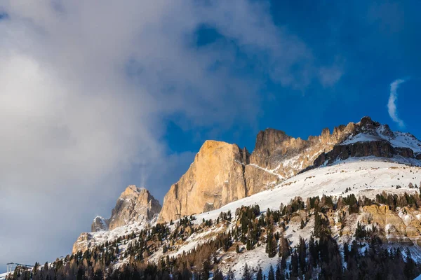 Vista Das Montanhas Dolomitas Itália — Fotografia de Stock