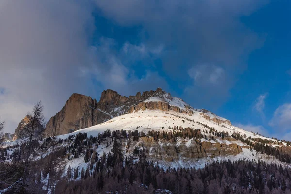 Vista Sulle Montagne Inverno — Foto Stock