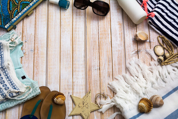 Набор женской одежды Summer Fashion. коллекция для пляжа на woo
