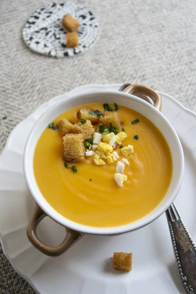 Pumpkin creamy soup