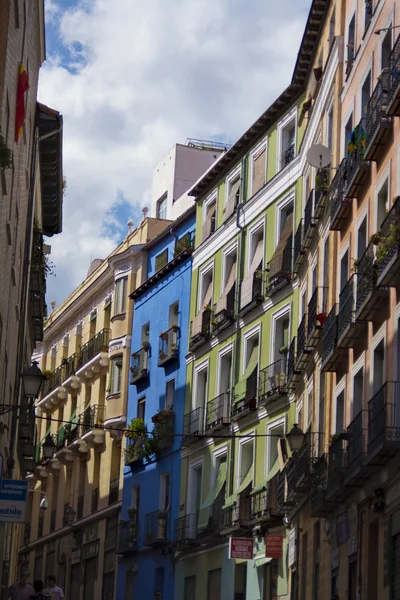 Lavapies, antikes und touristisches Viertel des Madrider Zentrums — Stockfoto