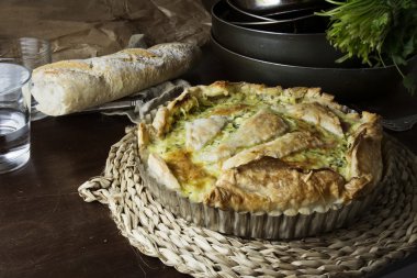 Kiş sebze masada ayarla