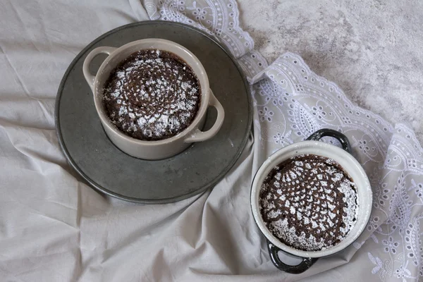 Brownie en una taza — Foto de Stock