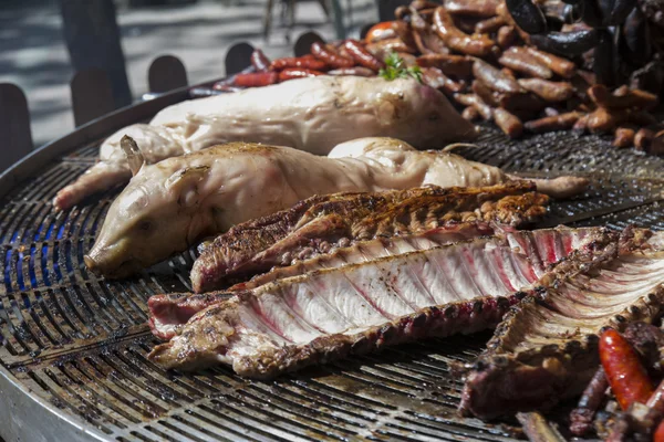 Big barbecue — Stock Photo, Image