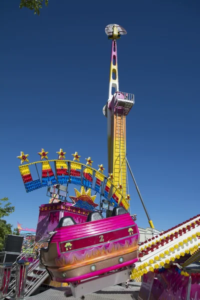 Pink amusement park — Stock Photo, Image