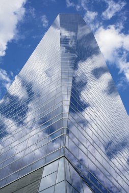 Madrid Cuatro Torres iş içinde gökdelenler park