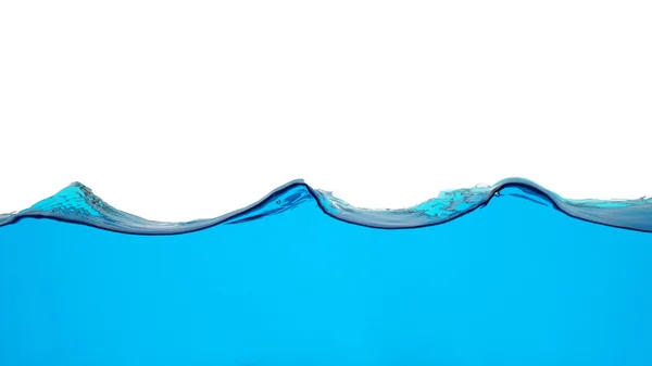 하얀 배경에 분리되어 있는 물 — 스톡 사진