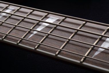 gitar klavye yakın çekim