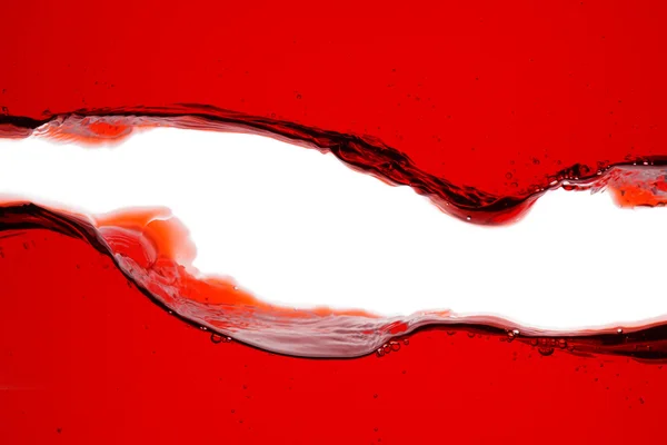 赤ワイン スプラッシュ - 抽象的な背景をクローズ アップ — ストック写真