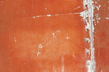 eski boyalı metal bir yüzeye