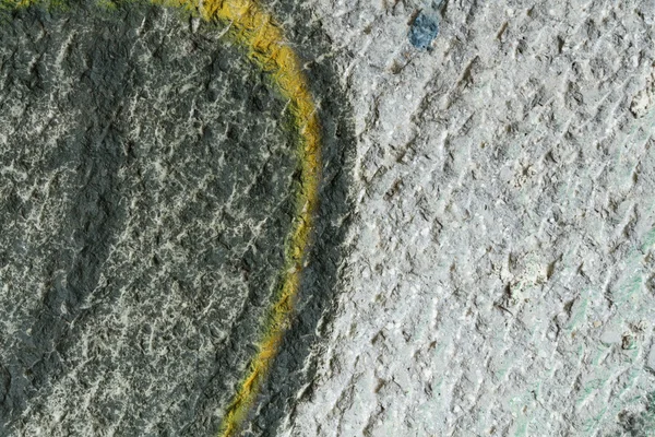 Parte da antiga parede pintada — Fotografia de Stock