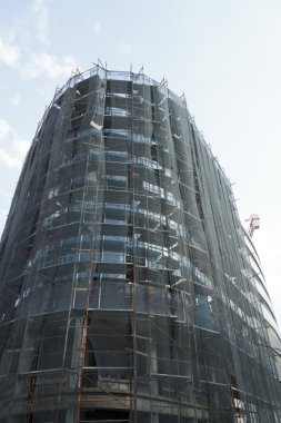 Bina yapım aşamasında