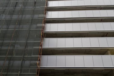 Bina yapım aşamasında