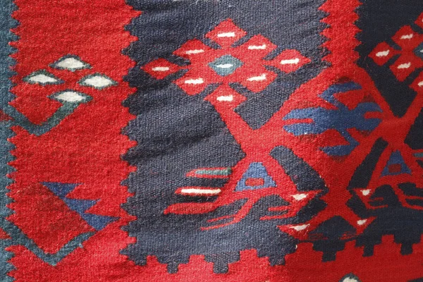 Hand made rug — Stock Photo, Image